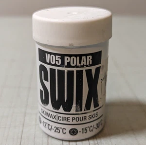 Cera de esquí de fondo polar Swix V05 10 ° F/-12 ° F 45 g NUEVA - Imagen 1 de 6
