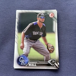 2016 Bowman Draft #BD-123 Forrest Wall Colorado Rockies - Picture 1 of 1