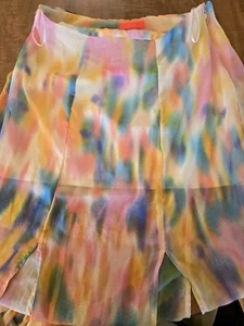 Lulumari Pastel Sheer Fairy Skirt Size Large Sheer At Bottom EUC Free Shipping - Picture 1 of 10