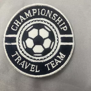 Championship Travel Team Patch - 2 1/2 inches x 2 1/2 inches - Picture 1 of 2