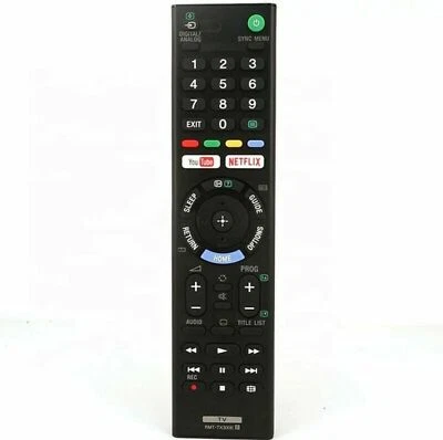 SONY TV REMOTE CONTROL RMT-TX300E REPLACEMENT BRAVIA 3D NETFLIX YOUTUBE BUTTONS - Image 1 of 4