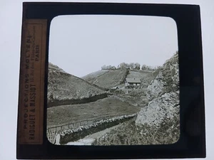 LANDEMER MAISON MANCHE NORMANDIE  PHOTO PLAQUE DE VERRE MOLTENI 1900 PARIS - Picture 1 of 2