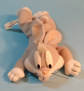 VGT 1996 Bugs Bunny Beanbag Plush. 8" Long. Play By Play - Picture 1 of 6