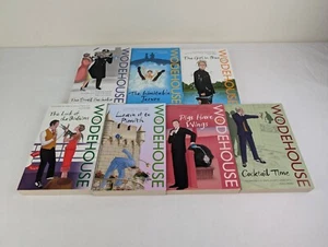 P.G. Wodehouse x 7 - Bachelor, Jeeves, Girl in blue, Bodkins, Psmith, Cocktail - Picture 1 of 10