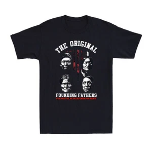 Native American The Original Founding Fathers Patriotic Vintage Men's T-Shirt - Picture 1 of 3