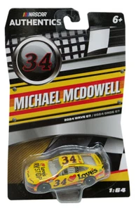 Michael McDowell #34 NASCAR Authentics 2024 Wave 7 TOY 1:64 Diecast Love's - Picture 1 of 11