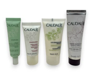 Caudalie (Cleansing Milk/Hand & Nail Cream/Moisturizer/Serum) Set Of 4, As Seen - Picture 1 of 2