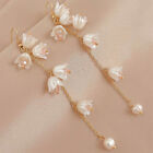 1 Paar Orchideen-Perlenohrringe für Damen - Party & Shopping
