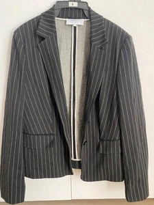 Escada Striped Women’s Jacket, Sz 44 Large - Picture 1 of 4