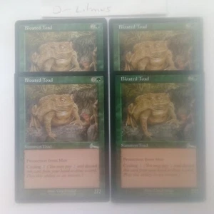 4x Bloated Toad Urza's Legacy Cycling MTG Great Condition - Picture 1 of 2