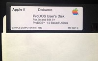 DOS 3.3 + Pro DOS 1.0 / Works on all Apple II, IIe, IIc, IIgs Computer