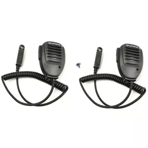 2X Waterproof Speaker Mic For Baofeng UV-9R Plus BF-A58 UV-9R Pro UV-9G Radios - Picture 1 of 7