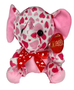 valentine’s day elephant pink hearts NWT - Picture 1 of 9