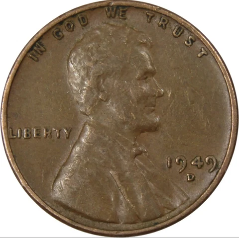 1949 D Lincoln Wheat  Cent Collectible Coin G-F (PLEASE READ DESCRIPTION) Cover