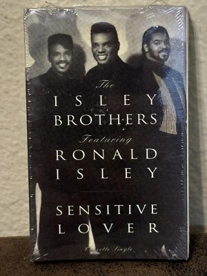 1992 VTG The Isley Brothers Sensitive Lover SEALED Cassette Single - NEW NOS - Image 1 of 4