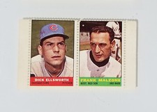 1964 Bazooka Stamps Panel Chicago Cubs Dick Ellsworth Red Sox Frank Malzone