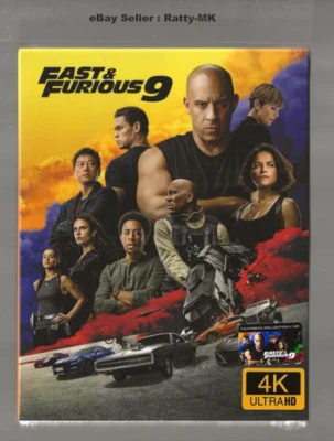 FAST & FURIOUS 9 - FILMARENA FAC #169 4K + BLU RAY STEELBOOK - NEW & SEALED - Image 1 of 4