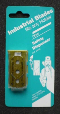 LUTZ - INDUSTRIE Industrial Blades, Klinge, Sicherheitsspender, Ersatzklingen, Lutz 3 Loch Klinge