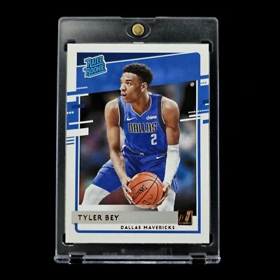 Tyler Bey RC - 2020-21 NBA Panini Donruss Rated Rookie Dallas Mavericks #243 - Image 1 of 2