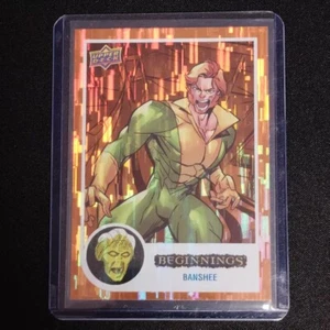 2023 UD MARVEL BEGINNINGS VOL 2 SERTES 2 ORANGE RAINBOW BRIDGE /199 BANSHEE - Picture 1 of 1