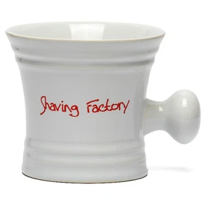 Shaving Factory Mug Ceramic For Shave Soap and Cream Barbers Perfect Shaving Mug - Picture 1 of 5