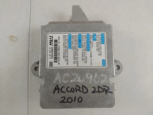 2010 HONDA ACCORD COUPE 2DR SRS CONTROL MODULE OEM - Picture 1 of 6