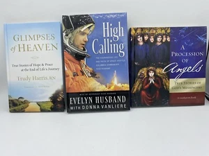 Lot of 3 Guideposts Hardcover Books Glimpses of Heaven High Calling A Procession - Picture 1 of 8