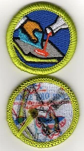 Composite Materials Merit Badge, Type L, "Since 1910" Back (2012-Current) - Picture 1 of 1