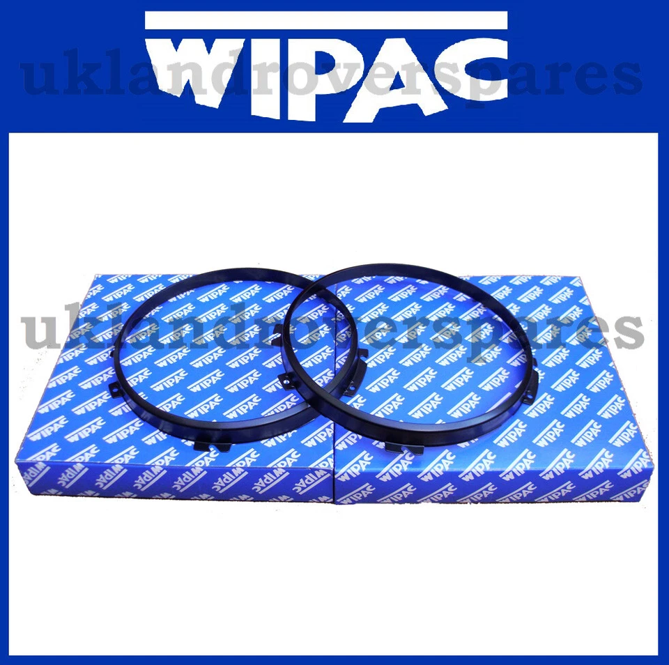 Land Rover Defender 90 Black Headlight Retaining Bezel Wipac Stc3108 S6054