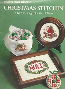 Christmas Stitchin' Charted Designs for the Holidays Cross Stitch Patterns 1984