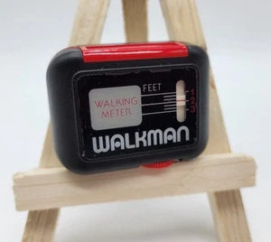 Podomètre Marche Compteur avec Clip Vintage Sony Walkman Cassette Radio Look Mile - Photo 1/6