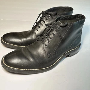 Cole Haan Canton Botas de Encaje II Zapatos de Cuero Negros para Hombres 10.5 Se Ajusta a 9.5-10 Elegantes - Imagen 1 de 12