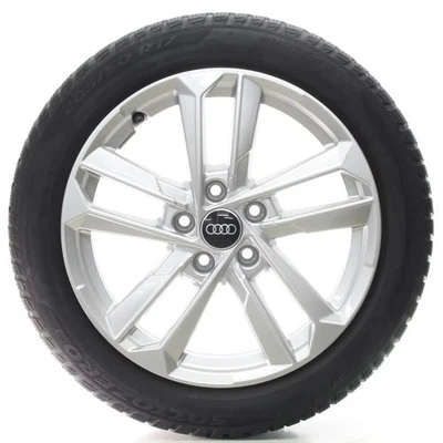 Audi A3 S3 8Y Winterräder 5-Arm-Doppelspeiche Pirelli 205/50R17 DOT22 8Y0601025L - Bild 1 von 4