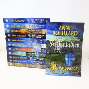 Les Héritiers d'Enkidiev Anne Robillard Série Complète Lot 12 Livres Renaissance - Imagen 1 de 19