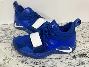 Nike PG 2 OKC Blue Men’s Size 10.5  Basketball Shoes Paul George Thunder Edition - Picture 1 of 24