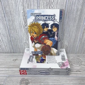 Scrapped Princess Volume 1-3 English Manga Tokyopop 1st Printing Paperback - Imagen 1 de 8