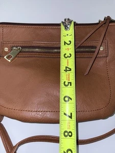 Bolso de Mano Marrón Cuero Cartera Bandolera Bolso de Hombro Multi-bolsillo Clásico Viaje - Imagen 1 de 5