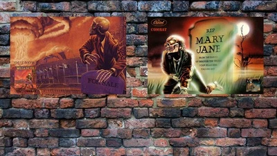 Megadeth Peace Sells But Who's Buying? and... Mary Jane poster pair 24" x 16" - Image 1 of 4