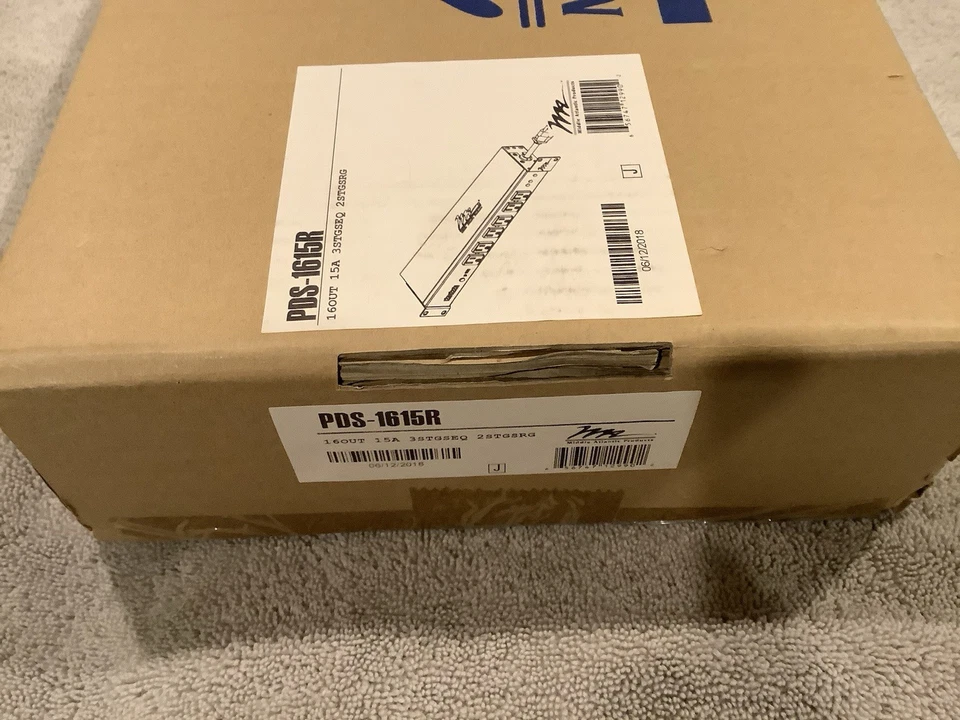 Middle Atlantic Products PDS-1615R Multi-Mount Power Center 3 Step Sequencer - Image 1 of 1