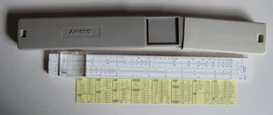 ARISTO großer Rechenschieber Nr. 99 mit Kunststoff-Etui (1962) - Bild 1 von 5