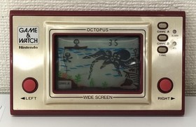 Nintendo Octopus Game & Watch From Japan