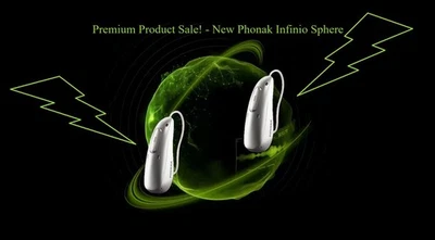 Dispositivos Premium Phonak Audeo Infinio Sphere Ultra I90 - Nuevo Par - Todos los Colores Foto 1 de 4