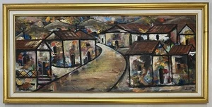 Carel Blain (Born 1961) Haiti Latin American Artist Arte  Art - Picture 1 of 2
