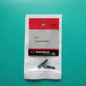 Conjunto de lámpara verde RadioShack 272-0334 12VDC 60mA - Imagen 1 de 2