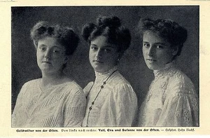 Geschwister von der Osten Vali, Eva und Susanne von der Osten Bilddokument 1905 - Bild 1 von 1