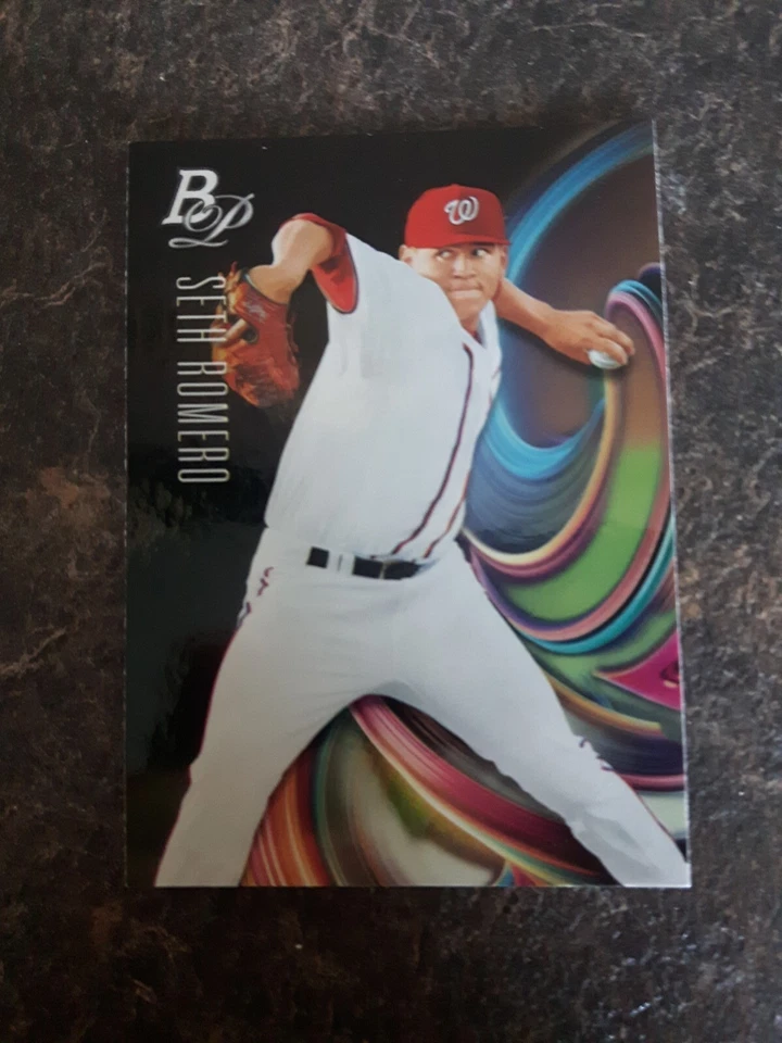 2018 Bowman Platinum Rookie Seth Romero RC Card# TOP-66 - Image 1 of 2