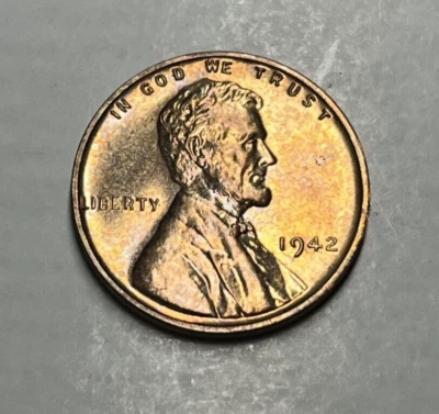 1942-P Proof Lincoln Wheat Cent 1c Penny - Old U.S. Coins - Image 1 of 2