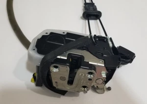 LIFETIME WARRANTY 2011 - 2012 Nissan Leaf Door Lock Actuator LEFT FRONT w cables - Picture 1 of 3