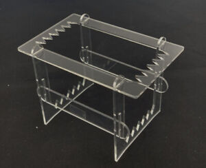 Portable Acrylic 4x5 Sheet Film Drying Rack Holds 6 sheets Removable Assembly