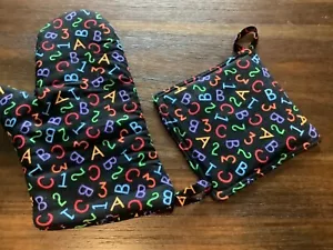 Juego de regalo para profesor Juego de 3 piezas de decoración de cocina Toalla, guante para horno y almohadilla térmica - Imagen 1 de 2
